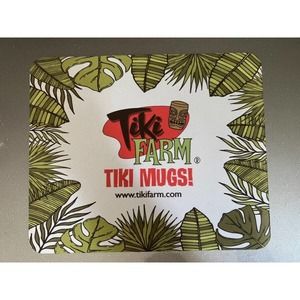 RARE Tiki Farm Tiki Mugs Mouse Pad